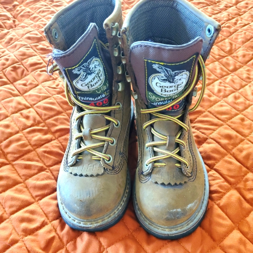 Lace up Georgia boots for boys